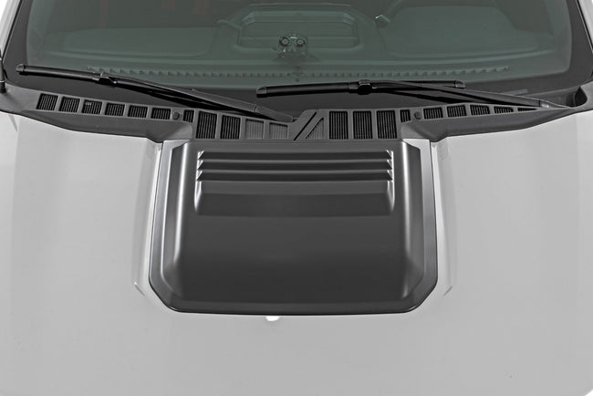 Hood Scoop | DR Avalanche Gray | Ford F-150 2WD/4WD (2021-2025) - The Suspension Specialists