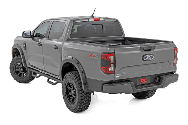 Rough Country Pocket Fender Flares | NE Cactus Gray | Ford Ranger 2WD/4WD (2024-2025) - The Suspension Specialists