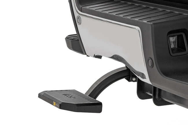 Retractable Bed Step | Manual Pull | Ford F-250/F-350 Super Duty (23-26) - The Suspension Specialists
