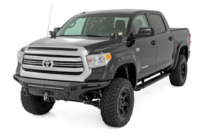 Rough Country OV2 Running Boards | Side Step Bars | Crew Cab | Toyota Tundra 2WD/4WD (07-21)