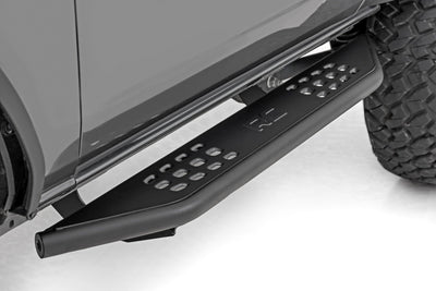 Rough Country OV2 Running Boards | Side Step Bars | 2-Door | Ford Bronco (2 Door) (21-25) - The Suspension Specialists