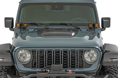 Hood Scoop | PDN Sting Gray | Jeep Gladiator JT/Wrangler JL 4WD (2018-2025)