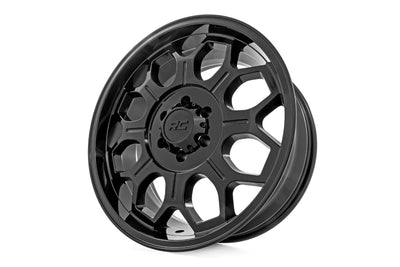 Rough Country 77 Series Wheel | One-Piece | Semi Gloss Black | 20x9 | 6x5.5 | -12mm - The Suspension Specialists