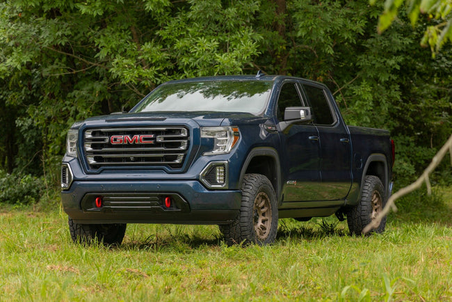 3.5 Inch Lift Kit | Mono Leaf Rear | M1 Struts/M1 | GMC Sierra 1500 2WD/4WD (2019-2024 & Classic) - The Suspension Specialists
