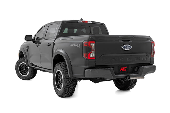 Rough Country Fender Flares | Sport | G1 Absolute Black | Ford Ranger 2WD/4WD (2024-2025) - The Suspension Specialists