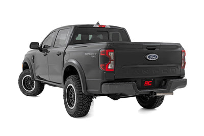 Rough Country Fender Flares | Sport | JS Iconic Siver | Ford Ranger 2WD/4WD (2024-2025) - The Suspension Specialists