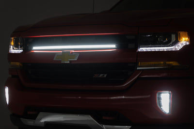 Rough Country LED Light Kit | Grille Mount | 30 Inch DRL | Chevy Silverado 1500 (16-18)