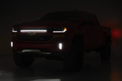 Rough Country LED Light Kit | Grille Mount | 30 Inch DRL | Chevy Silverado 1500 (16-18)