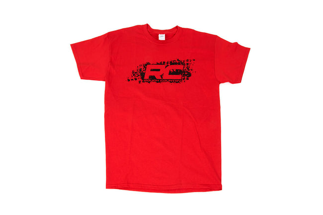 Rough Country T-Shirt | Rough Country Tread | Red | Size SM - The Suspension Specialists