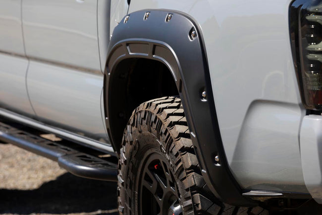 Rough Country Fender Flares | Defender | Toyota Tacoma 2WD/4WD (2016-2023)