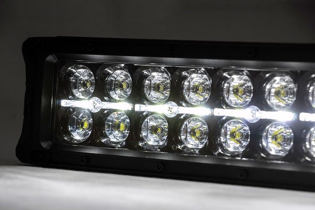 Mesh Grille | 30" Dual Row LED | Black | Amber DRL | Ford F-150 (15-17) - The Suspension Specialists
