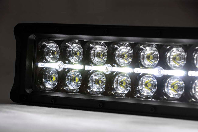 Rough Country 30 Inch Black Series LED Light Bar | Dual Row | Cool White DRL - The Suspension Specialists
