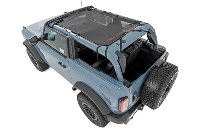 Mesh Bikini Top Plus | Black | Ford Bronco 4WD (2021-2025) - The Suspension Specialists