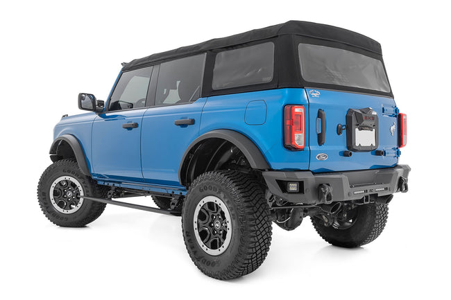 Rough Country Power Running Boards | Dual Electric Motor | 4 Door | Ford Bronco 4WD (21-25) - The Suspension Specialists