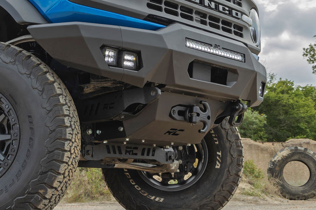 Rough Country Hidden Winch Mount | 12000S | Ford Bronco 4WD (2021-2025) - The Suspension Specialists