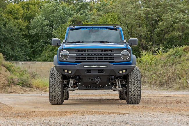 Rough Country Hidden Winch Mount | 12000S | Ford Bronco 4WD (2021-2025) - The Suspension Specialists