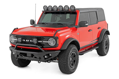 Rough Country OV2 Running Boards | Side Step Bars | 4-Door | Ford Bronco 4WD (2021-2025) - The Suspension Specialists