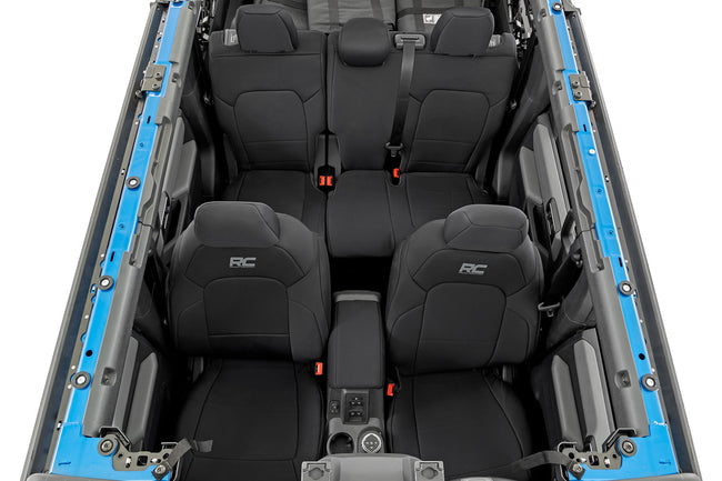 Seat Covers | Bucket Seats | FR & RR | Ford Bronco 4WD (2021-2025) - The Suspension Specialists