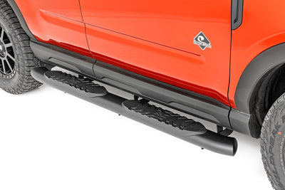 Oval Nerf Steps | Black | Ford Bronco Sport 4WD (2021-2025) - The Suspension Specialists