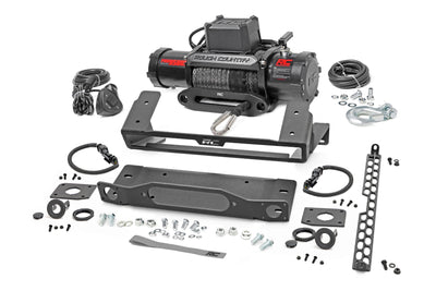 Rough Country High Winch Mount | All Models | 9500S | Ford Bronco 4WD (2021-2025) - The Suspension Specialists