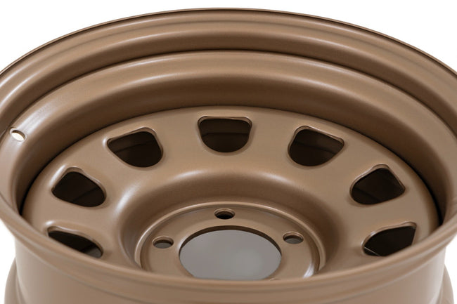 Steel Wheel | Bronze | 15x8 | 5x4.5 | 3.30 Bore | -19 - The Suspension Specialists