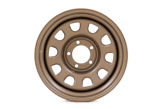 Steel Wheel | Bronze | 15x8 | 5x4.5 | 3.30 Bore | -19 - The Suspension Specialists