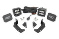 LED Light Kit | Cage Mount | 2" Black Pair | CFMOTO UFORCE 1000 - The Suspension Specialists