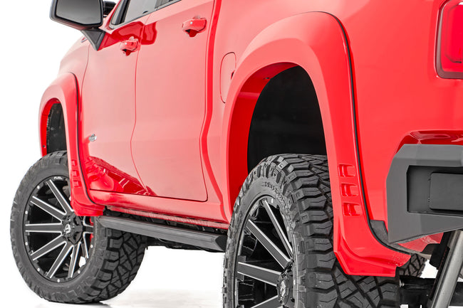 Rough Country Fender Flares | SF1 | GXP Lakeshore Blue | Chevy Silverado 1500 2WD/4WD (2019-2026 & Refresh)