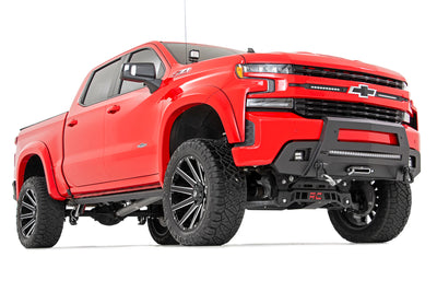 Rough Country Fender Flares | SF1 | G7C Red Hot | Chevy Silverado 1500 2WD/4WD (2019-2026 & Refresh)