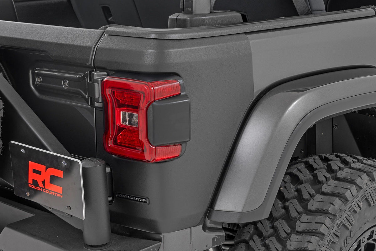Cladding Rear Rh Trail Cladding | Rear Corners | Jeep Wrangler JL/Wrangler Unlimited (18 ...