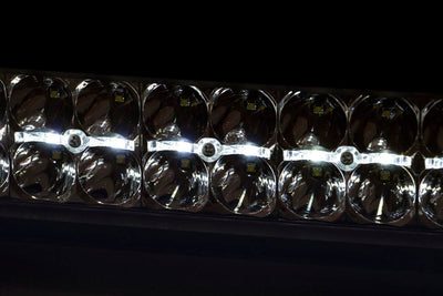 Rough Country 12 Inch Black Series LED Light Bar | Dual Row | White DRL - The Suspension Specialists