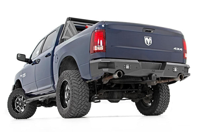 Rough Country 2 Inch Black Series LED Light Pods  | Pair | Flood | Flush Mount - The Suspension Specialists