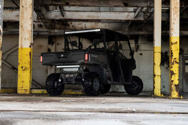 LED Light Kit | Cab Mount | 50" Black Dual Row | Can-Am Defender MAX HD10 - The Suspension Specialists