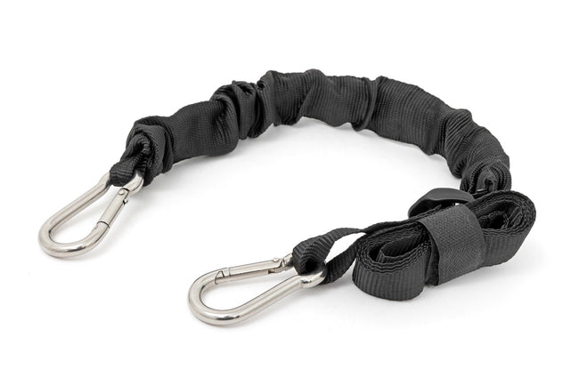Elastic Straps | Carabiner Ends | 1" X 6' | Pair - The Suspension Specialists