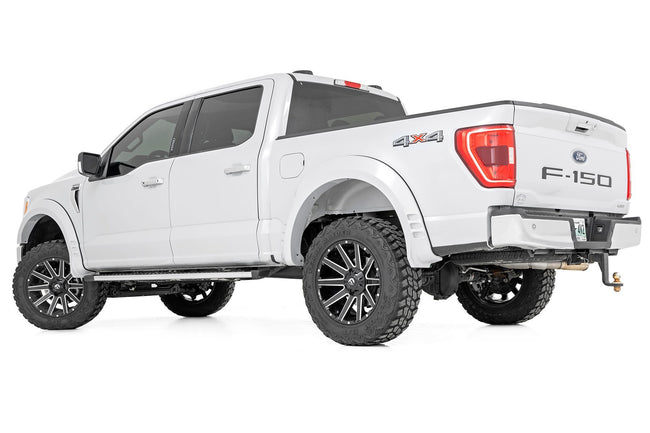 Rough Country Fender Flares | SF1 | UM Agate Black | Ford F-150 2WD/4WD (2021-2025) - The Suspension Specialists