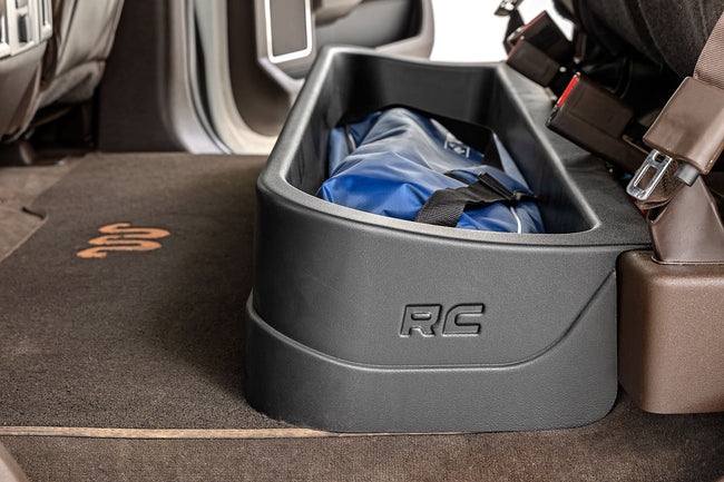 Under Seat Storage | Crew Cab | Ford F-150/F-250/F-350/Raptor  (2015-2026) - The Suspension Specialists