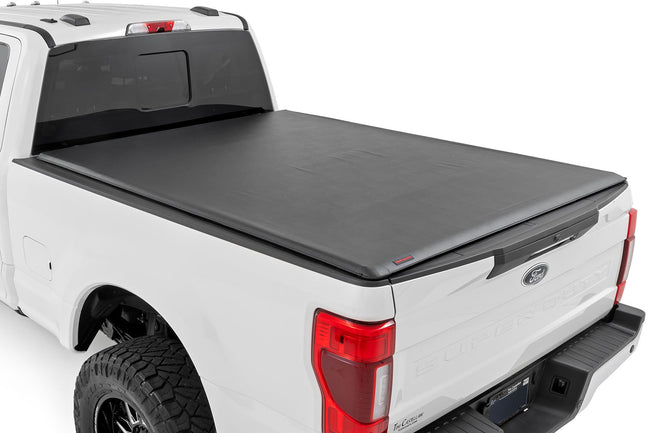 Soft Roll Up Bed Cover | 6'10" Bed | Ford F-250/F-350 Super Duty (17-26) - The Suspension Specialists