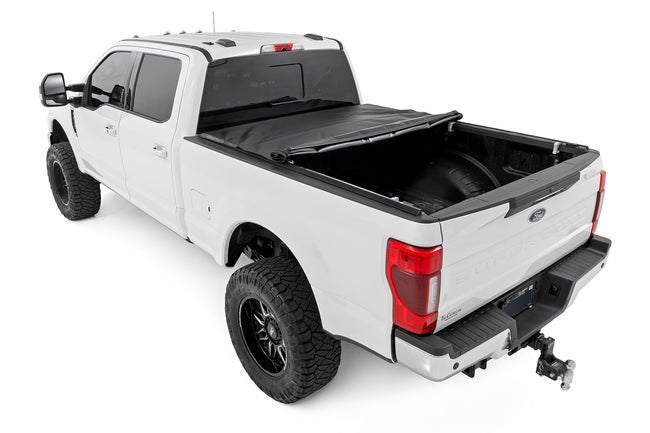 Soft Roll Up Bed Cover | 6'10" Bed | Ford F-250/F-350 Super Duty (17-26) - The Suspension Specialists