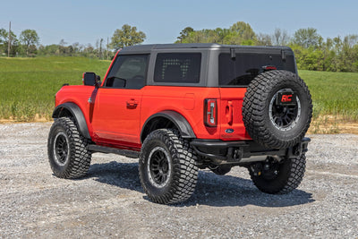 Rough Country BA2 Running Boards | Side Step Bars | 2-Door | Ford Bronco (2 Door) (21-25) - The Suspension Specialists