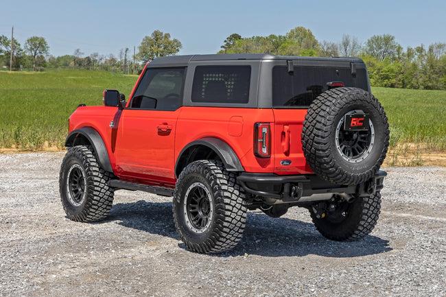 Rough Country BA2 Running Boards | Side Step Bars | 2-Door | Ford Bronco (2 Door) (21-25) - The Suspension Specialists