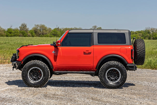Rough Country BA2 Running Boards | Side Step Bars | 2-Door | Ford Bronco (2 Door) (21-25) - The Suspension Specialists