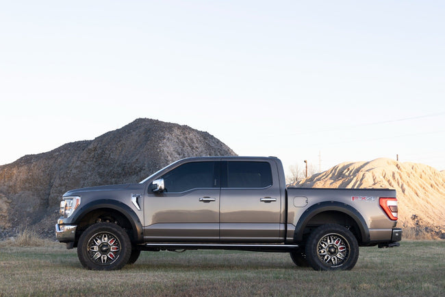 Rough Country Pocket Fender Flares | BN Silver Spruce | Ford F-150 2WD/4WD (2021-2025) - The Suspension Specialists