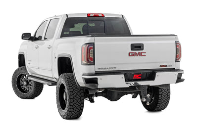 AC2 Running Boards | Amber/White | Crew Cab | Chevy/GMC 1500 (2007-2018)
