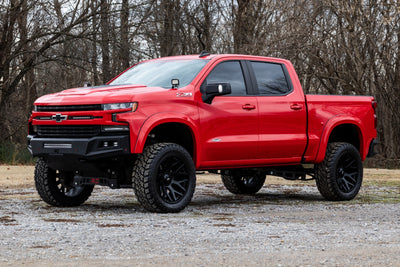 Rough Country Fender Flares | Sport | GTL Desert Sand | Chevy Silverado 1500 2WD/4WD (2019-2026 & Refresh)