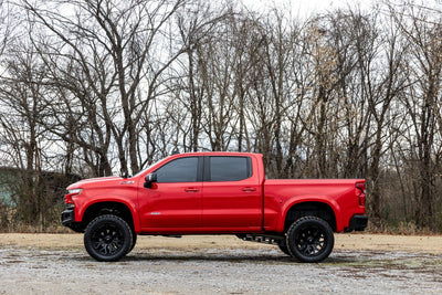 Rough Country Fender Flares | Sport | G9K Satin Steel | Chevy Silverado 1500 2WD/4WD (2019-2026 & Refresh)