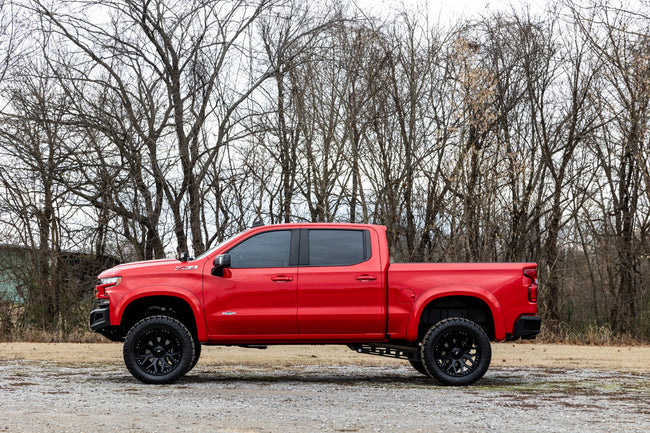 Rough Country Fender Flares | Sport | GJI Shadow Gray | Chevy Silverado 1500 2WD/4WD (2019-2026 & Refresh)