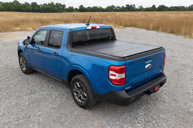 Hard Tri-Fold Flip Up Bed Cover | 4'6" Bed | Ford Maverick 2WD/4WD (22-26) - The Suspension Specialists
