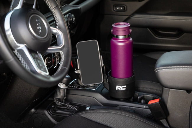 2 in 1 Expanding Cup and Phone Holder - The Suspension Specialists