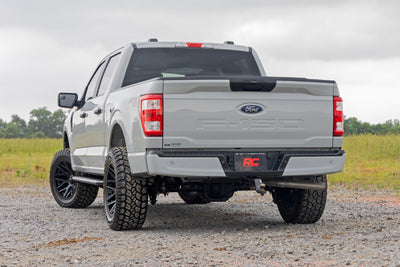 Rough Country OV2 Running Boards | Side Step Bars | Crew Cab | Ford F-150/Lightning/F-250/F-350 (15-25) - The Suspension Specialists
