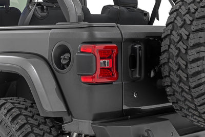Trail Cladding | Rear Corners | Jeep Wrangler JL/Wrangler Unlimited (18-25)